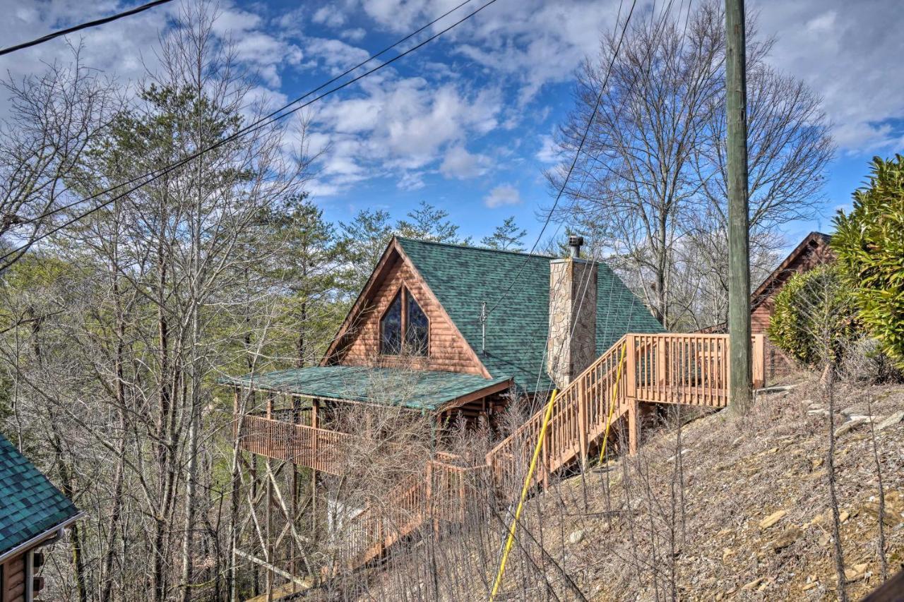 Inviting Sevierville Cabin With Deck And Hot Tub! Exterior foto